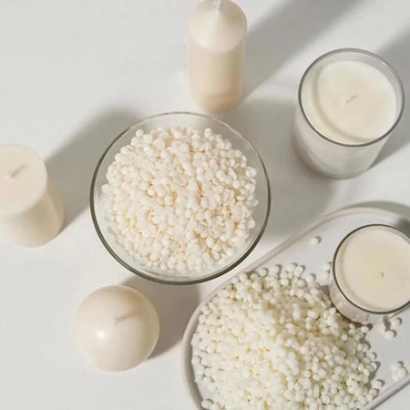 6 كيلو خليط شمع الصويا مع شمع النحل فائق الصلابة، لقوالب السيليكون