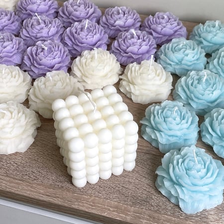 شمعة البابلز العملاق معطرة