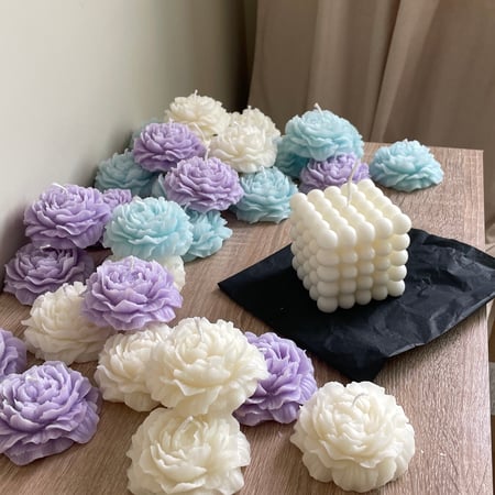 شمعة البابلز العملاق معطرة