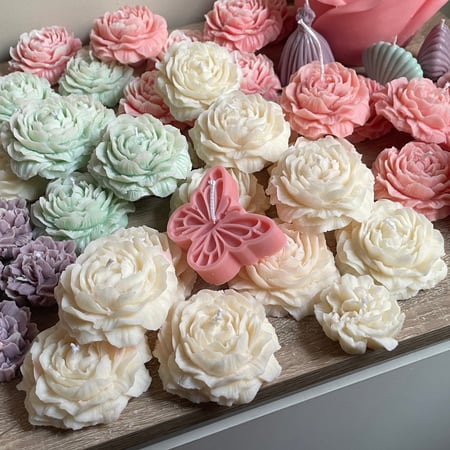 6 كيلو خليط شمع الصويا مع شمع النحل فائق الصلابة، لقوالب السيليكون