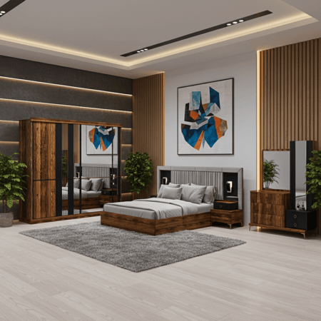 غرفة نوم حديثة