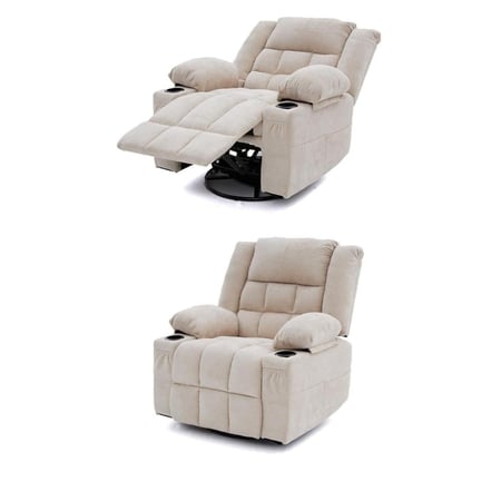 كرسي استرخاء هزاز دوار - متوفر بعده ألوان