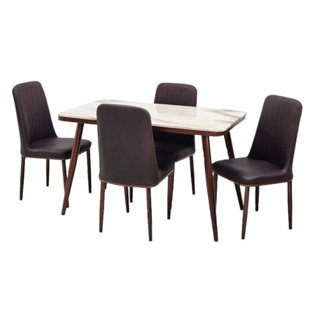 طقم طاولة طعام كافية