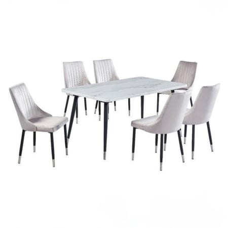 طاولة مع 6 كراسي