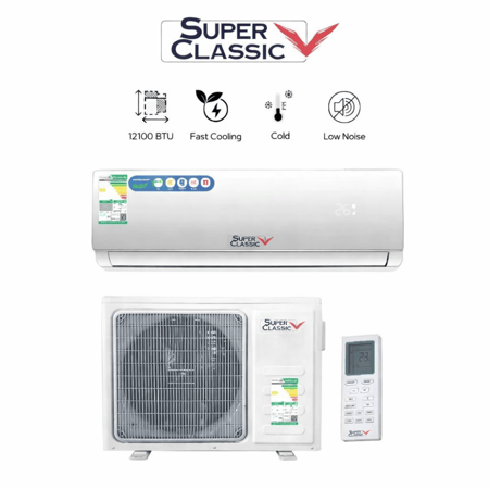 مكيف اسبليت SUPER CLASSIC بارد – أداء قوي وتوفير في استهلاك الطاقة