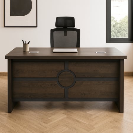 مكتب-مستورد-باللون الداكن