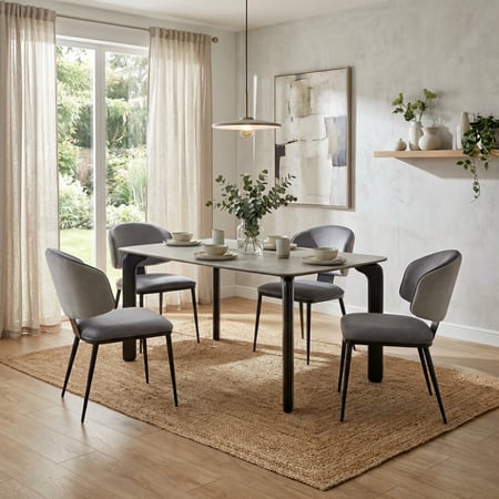 طاولة طعام 4 كراسي