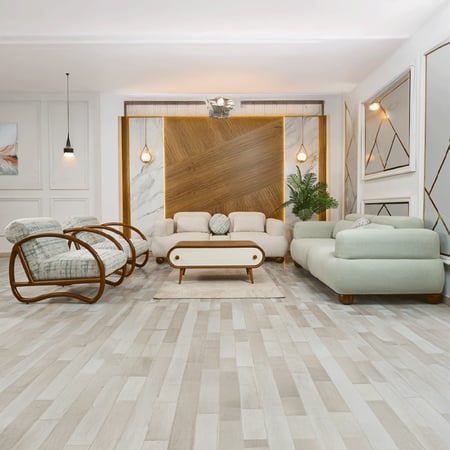 طقم كنب مودرن خشب منحني 4 قطع