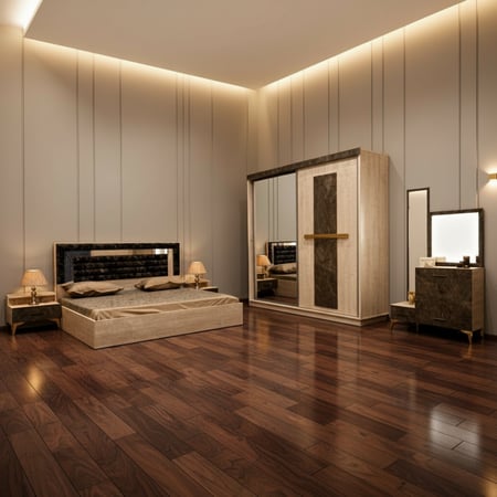 غرفة نوم حديثة