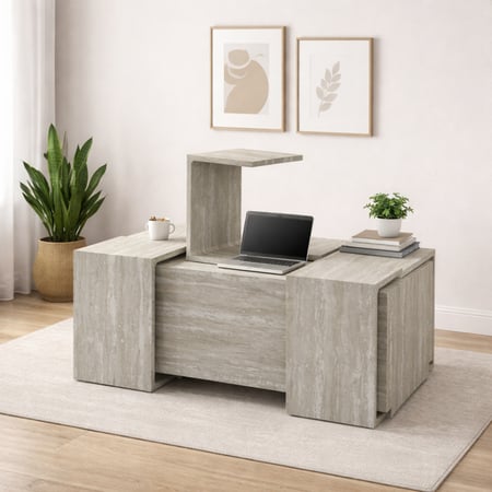 طقم طاولات متداخلة