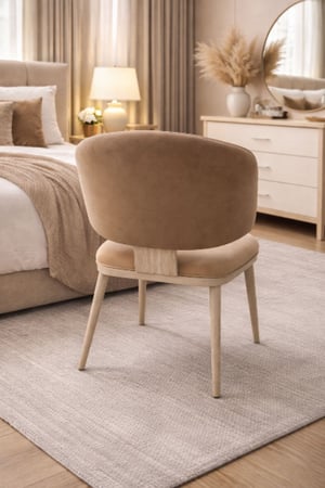 طقم طاولة طعام رخام مودرن - 5كراسي مخمل - مقاس 130*90 سم