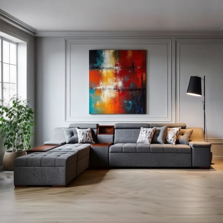 كنبة زاوية سحارة