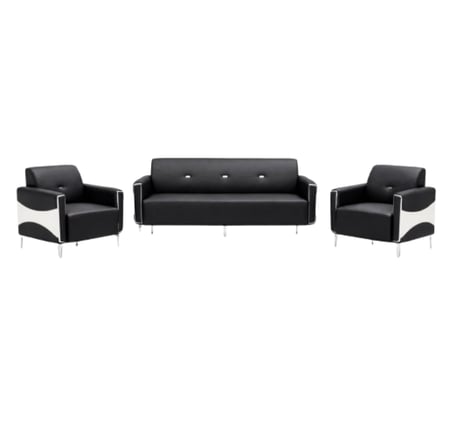 طقم كنب مكتب فخم متعدد الالوان - مثالي لغرف الاجتماعات والاستقبال