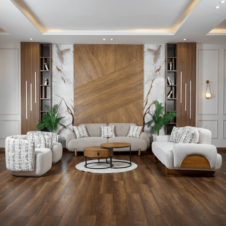 طقم كنب كلاود بمیکانزم حداف في الظهر – موديل ريكسوس – 4 قطع