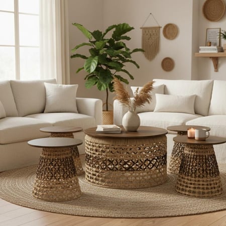 طقم طاولات عملي