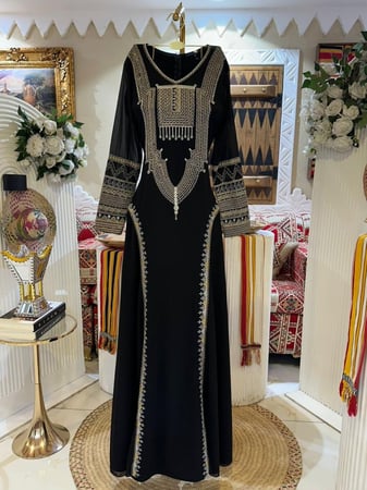 جلابيه  عسيري تطريز كمبيوتر