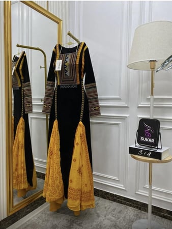 جلابية تأسيس فخمة من سكر