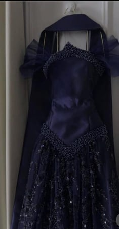 فستان سهره تطريز يدوي