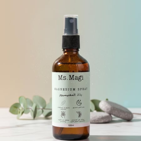 بخاخ المغنيسيوم المهدئ للنوم العميق والام العضلات