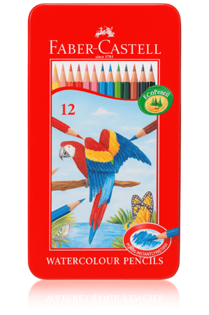 ألوان خشبيه مائيه فابير كاستيل 12لون