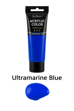 مجموعه الوان اكريلك 6 قطع 75ml ماركة Xin Bowen