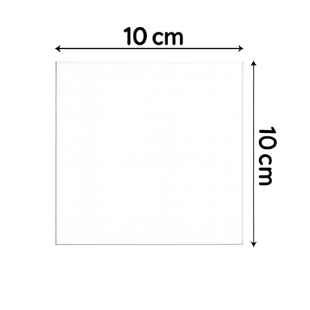 لوح زجاج شفاف