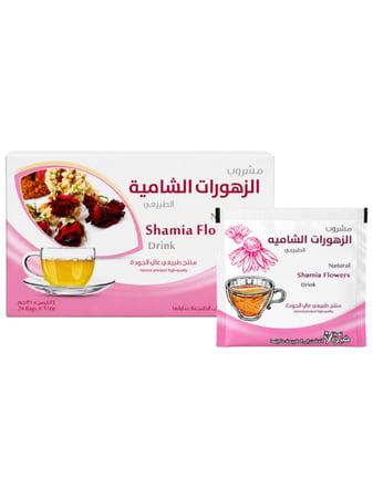 مشروب الزهورات الشامية من زهرة فيولا - 24 كيس × 3 جرام