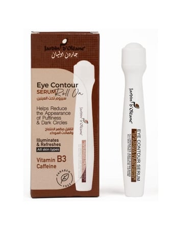 سيروم تحت العين بالكافيين مضاد للانتفاخات والهالات السوداء من جاردن اوليان ، 16 مل