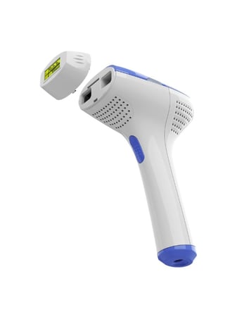 جهاز إزالة الشعر بالليزر T3 ثلاث عدسات من ملاي - اللون الأزرق