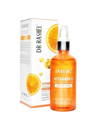 تونر بفيتامين سي و والنياسيناميد لتفتيح البشرة ومقاومة الشيخوخة من دكتور راشيل - 100 مل