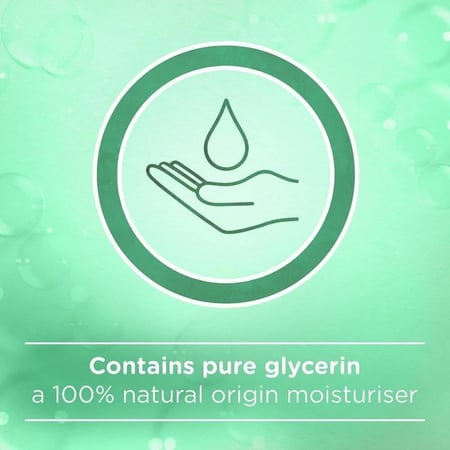 غسول للجسم مضاد للبكتيريا بالنعناع من جونسون , 400 مل