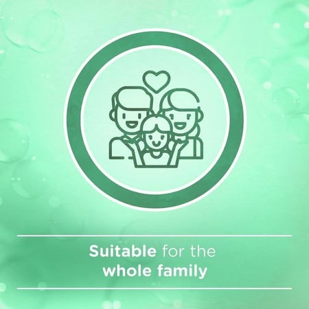 غسول للجسم مضاد للبكتيريا بالنعناع من جونسون , 400 مل