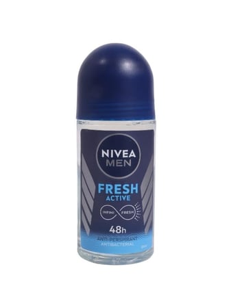 نيفيا مزيل عرق رول اون فريش أكتيف للرجال 50 مل