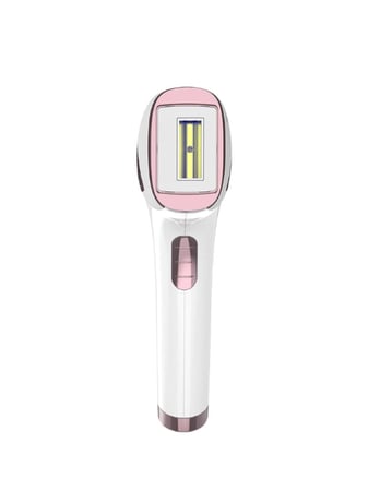 جهاز ازالة الشعر بالليزر T4 المطور بخاصية التبريد من ملاي - اللون الوردي