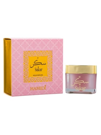 عطر صلب سكر نسائي مناسب للتنقل من حامدي - 10 جرام