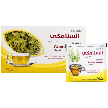 مشروب السنامكي الطبيعي من زهرة فيولا - 24 كيس × 3 جرام