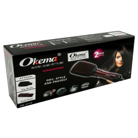 فرشاة تصفيف وفرد الشعر 1200 واط من اوكيما - OK-2119