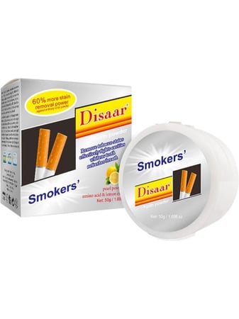 بودرة تبييض الاسنان للمدخنين بنكهة الليمون من ديسار- 50 جم
