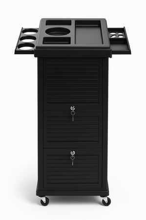 ترولي للصالون مع رفوف قابلة للسحب من صالون سيستم