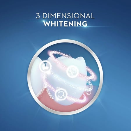 معجون أسنان 3D وايت ديلوكس من كرست , 75مل