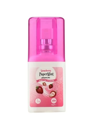 بيبرمنت - بخاخ معطر للفم بالفراولة