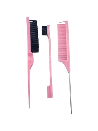 طقم فرش شعر من صالون سيستم - 3 قطع - الوان متنوعة