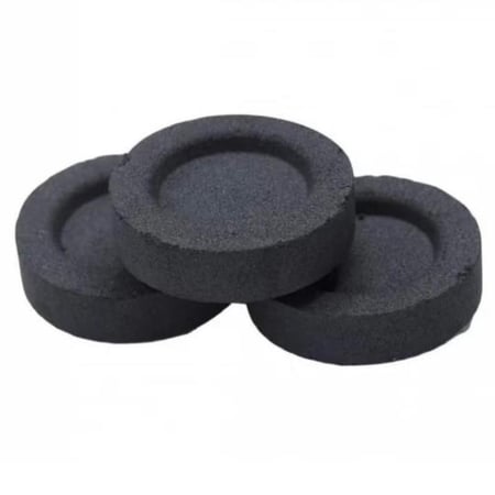 فحم المضياف سريع الاشتعال للعود والمعمول من المضياف ، 80 قرص كبير | XXL