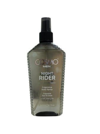 بخاخ معطر الجسم الرجالي نايت رايدر من كوزمو - 240 مل