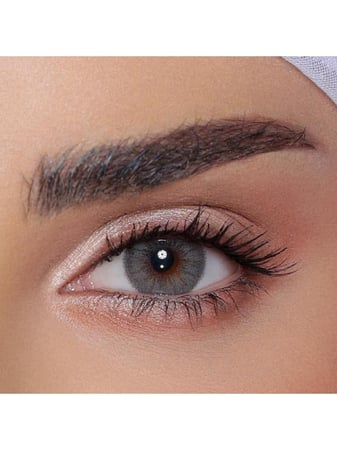 عدسات شهريه لاصقة من لومينوس , لون امبر