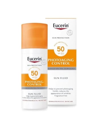 سائل الحماية من الشمس المضاد للشيخوخة (SPF 50) من يوسيرين , 50 مل