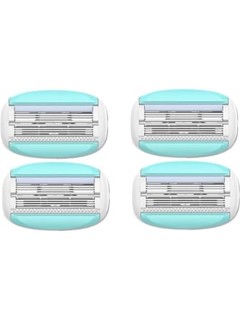 غيار شفرات حلاقة نسائية من دوركو شاي 6 - 4 حبات