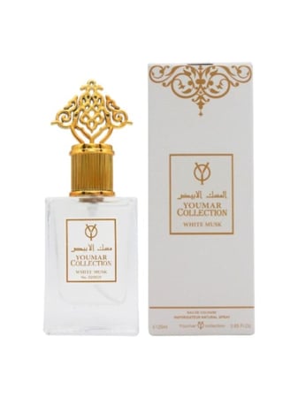 عطر يومار كولكشن المسك الأبيض - 25 مل