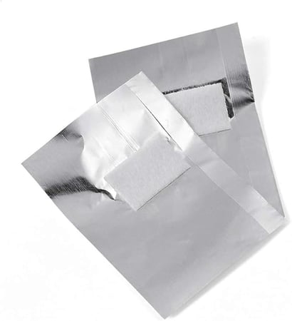 رقاقات قصدير لازالة المناكير - 100 حبة