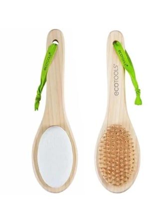 فرشاة وحجر لتقشير الجلد الميت للقدمين من ايكو تولز